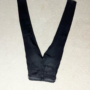 Express black jeans
